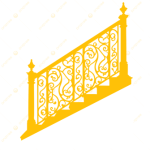 ساخت نرده پله