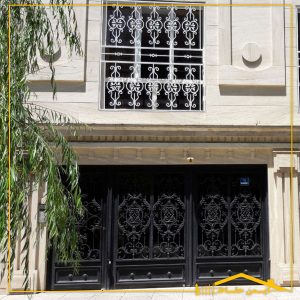 ساخت درب فلزی وردی ساختمان