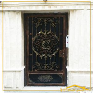 ساخت درب ورودی ساختمان درب حیاط تک لنگه