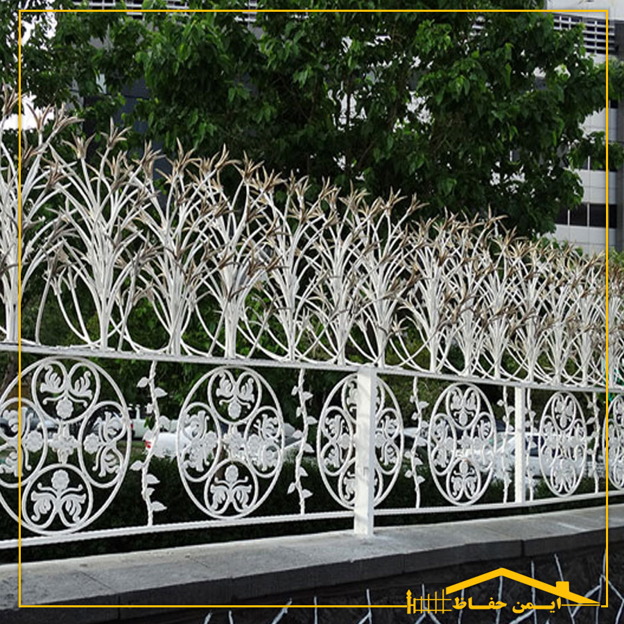 ساخت حفاظ فلزی دیوار در ایمن حفاظ 4 حفاظ فلزی دیوار - لیلیوم