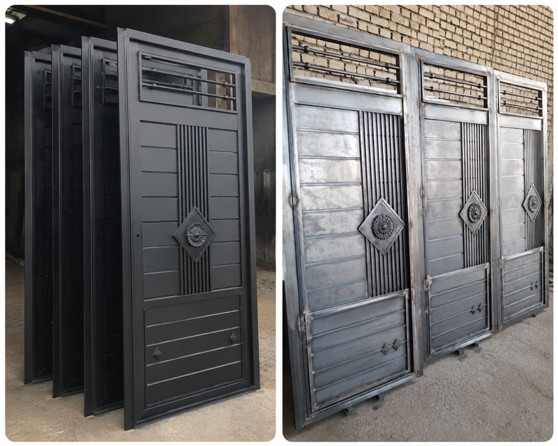 قیمت ساخت درب آهنی